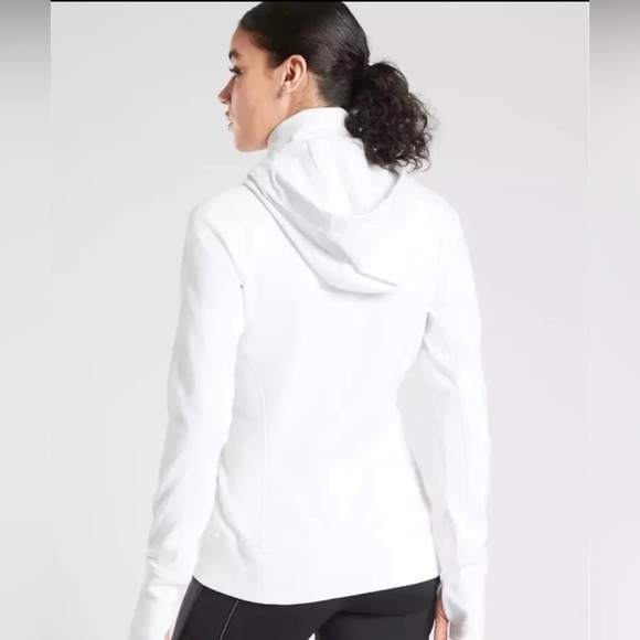 Women’s Athleta Triumph Hoodie Full Zip Jacket Thumbholes Size XS - Picture 2 of 16